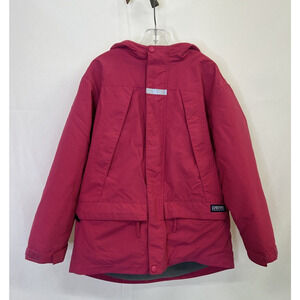 Lands End Girls Fleece Lined Waterproof Snow Jacket Sz Large Benefits Charity